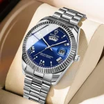 BINBOND Brand Mens Business Sports Quartz Watch Classic Waterproof Luminous Calendar Creative Clock Male Personalized Wristwatch 2