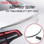 ModelY Juniper 2025 Spoiler Model3 Highland 2024 Accessories Rear Spoilers Wings for Tesla 3/Y 2017-2023 Auto Exterior Parts HOT 2