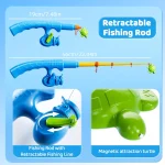 Children Bathtub Fishing Toy Swimming Bathing Pool Water Floating Fish Toy Parent-child Interactive Toys Game Children Toys new 5