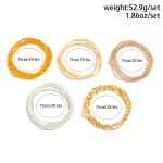 5Pcs/Set Bohemian Coloful Rice Bead Waist Chain for Women Sexy Bikini Multilayer Thin Belt Belly Chain Summer Beach Body Jewelry 4