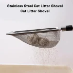Stainless Steel Cat Litter Scoop – Durable, Easy Clean, Ergonomic Handle, Rust-Resistant, Ideal for Quick Waste Removal 6