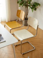 Nordic Living Room Chairs Furnitures Single Person Dining Room Chairs Luxury Home Furniture Environmental Lightweight 1-person 3