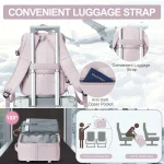 Women's Backpack Travel Suitcase Cabin Bag Aircraft Ryanair 40x20x25 Airplane Travel Bag Men Laotop Backpack Wizzair Carry On 5