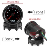 Universal Gasoline Car 2" 52MM Tachometer/Water Temperature/Oil Temp Meter/Boost Meter PSI Bar/Oil Pressure Gauge Voltmeter 12V 4