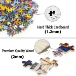 DIY Custom Jigsaw Puzzle Customize Your Own Personalized Picture Puzzle Anniversary Festival Gift Toy 108/200/300/500/1000/1500 4