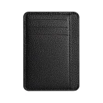 Men's Slim Minimalist Front Pocket Wallets RFID Blocking Credit Card Holder Portable Leather Wallets 5