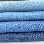90x145cm Thin Denim Pure Cotton Fabric Solid Blue Handmade Needlework Material for Man Women Jacket Clothes Couture Accessories