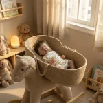 NPK 45CM Newborn Loulou Reborn Baby Doll Lifelike Asleep Soft Body Collectible High Quality Handmade with 3D Skin And Visible 4
