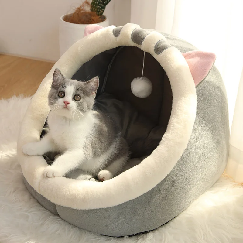Deep Sleep Cat Bed Cartoon Pet Bed Foldable Removable Washable Pet Sleeping Bed for Small Dog Mat Bag Cave Cats Bed Deep Sleep Cat Bed Cartoon Pet Bed Foldable Removable Washable Pet Sleeping Bed for Small Dog Mat Bag Cave Cats Bed