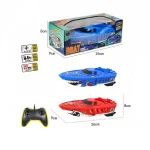 Mini RC Boat High-Speed Remote Control Boats Child Model Water Racer RC Boats Kids Boys Outdoor Pool Toys Gifts for Boy Adults 3
