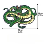 Cartoon Dragon Brooch Unisex Japanese Anime Peripheral Alloy Dripping Oil Accessories Pin Clothing Bag Decoration Badge 6