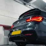 For BMW F20 F21 116i 118i 120i M135i M140i 2011-2019 Rear Roof Spoiler Cap Rear Trunk Roof Lip Spoiler Wing Car Rear Lip Covers 5