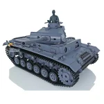 Henglong 1/16 7.0 German Panzer III L RC Tank 3848 2.4G Plastic RTR Military Collectible Hobby Vehicle for Adults 6