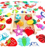 Soft Glue DIY Cartoon Colorful Animal Flower Bead Pendants Colorful Rubber Loom Band Bracelet Jewelry Making Beads Toy Beads Set 5