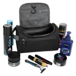 Portable Makeup Bag Unisex Capacity Waterproof Cosmetic Organizer Toiletry Hanging Case Pouch for Women Men Wash Shaving Make Up 2