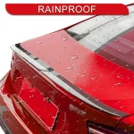 3Pcs Universal Adjustable Trunk Tail Rear Wing Spoiler For BMW For Tesla For Audi Toyota Honda KIA Hyundai Car Accessories 5