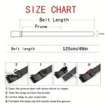 Men's Tactical Waist Belt Durable Automatic Workwea Outdoor Adventures Buckle For Sports Canvas Unisex 6