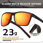 3/4 Pack New Designer Box Polarized Colorful Sunglasses for Men and Women Suitable for Driving, Fishing, Outdoor Sports UV400 4