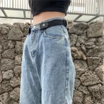 Canvas Adjustable Elastic Waist Band Invisible Belt Buckle-Free Belts for Women Men Jean Pants Dress No Buckle Easy To Wear 3