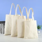 Large Capacity Canvas Shopping Bags DIY Painting Pattern Handbag Folding Eco-friendly Cotton Tote Bags 5