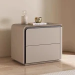 Simple Modern Night Table Storage Nordic Aesthetic Luxury Nightstand Trendy Drawer Home Mesitas De Noche Bedroom Furniture 4
