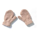 1-4years Kids Winter Warm Knitted Mittens Baby Girls Baby Boys Velvet Thick Gloves Dropshipping KF197 6
