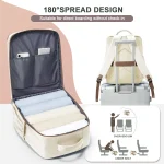 Cabin Airplane Travel Backpack 40x30x20, Hand Luggage Cabin Backpack Wizzair 40x30x20 Carry-Ons Men Women 15.6 inch Laptop Bags 3