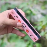 Children Wooden Harmonica Musical Instrument Toys Music Teaching Aids Puzzle Early Education Kindergarten Beginners TMZ 4