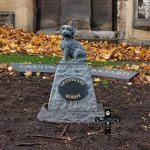 Pet Grave Marker Memorial Gifts for Dogs, Waterproof Acrylic Plaque for Outdoor Garden Cemetery Decoration 6