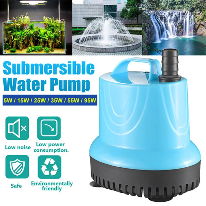 10/18/25/45/60/85/105W Submersible Water Pump Aquarium Circulating pump Filter bottom suction pump Fish tank Water pump 10/18/25/45/60/85/105W Submersible Water Pump Aquarium Circulating pump Filter bottom suction pump Fish tank Water pump