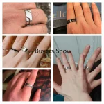 Skyrim Stainless Steel Ring for Men Women Black Minimalist Casual Finger Rings 2025 Couple Jewelry Wedding Gift for Lover 5