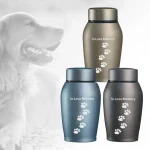 Cremation Memorial Urn Memorable Loose Memorial Pets Gift Burial Cremation Urn Storage Pet Urns for Dogs Ashes Retain Memories 2