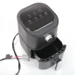 12V 200W 2.5L Electric Air Fryer For Camping Travel oil free cooking in Truck 5