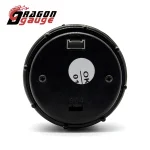 DRAGON GAUGE 52mm Tachometer Voltmeter Boost Vacuum Air-Fuel Ratio Water Temp Oil Temp Oil Press EGT Gauge Fit for 12V Car 5