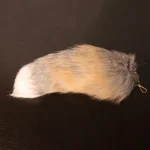 40Cm Fox Wolf Fur Tail Keychains For Women Men Faux Fur Pompom Pendant Keyring Bag Charm Car Key Chain Rings Handbag Accessories 5