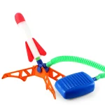 Kids Rocket Launcher Step Pump Power Air Pressed Stomp Outdoor Family Games Skyrocket Birthday Gifts Sports Toys For Children 4
