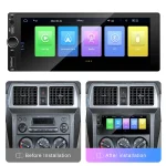 ANYFAR 6.86" 1280*480 1 Din MP5 Player Car Radio Wireless Carplay Android Auto Multimedia Player 1Din FM Auto Radio Stereo 4