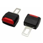 2PC Car Seat Belt Clip Extender Safety Seatbelt Lock Buckle Plug Thick Insert Socket Extender Safety Buckle Seat Belt Accessorie 4