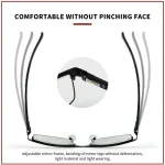 High Quality Stainless steel Reading Glasses Men Women Fashion Presbyopic Eyeglasses Business Hyperopia Anti Blue Light Eyewear 6