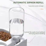 Automatic Drinking Love Pet Bowl Moisture-proof Cat Bowl Dog Basin Dual-use Multi-functional Drinking And Feeding 3