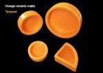 Reptile Water Food Bowl Worm Dish Ceramic Pet Bowls Anti-Escape Mini Reptile Mealworms Bowl for Lizard Bearded Dragon 2