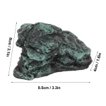 Reptile Rock Hide Cave Simulation Realistic Safe Comfortable Resin Rock Hideout for Terrarium Decoration 2