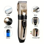 Pet Hair Trimmer Kit Electric Precision Clippers Perfect for Professional Grooming at Home, Ideal for Dogs and Cats 6