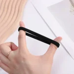 200PCS/Set Women Girls Basic Hair Bands Simple Solid Colors Elastic Headband Hair Ropes Ties Hair Accessories Ponytail Holder 6