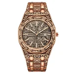 New Hot Watches Fashion Men Stainless Steel Watch Luxury Calendar Quartz Wristwatch Business Watches Man Clock Relogio Masculino 2