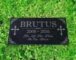 Personalized Granite Pet Memorial Stones for Dogs Cats Horses Garden Grave Markers 3