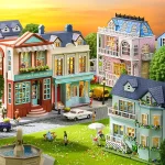 Diy Mini Wooden Dollhouse With Furniture Light Doll House Casa Assembly Model Pink Princess Villa Architecture Kit Toys Birthday 2