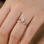 100% 14K Gold Diamond Jewelry Stud Earring for Women Bohemia Engagement Irregular Aros Mujer Oreja 14 K Gold Earring Box 4