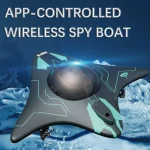 6CH RC Boat Submarine With Camera Underwater Remote Control Wifi FPV Remote Control Boats Radio Control Toys For Kids Gifts 2