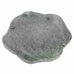Reptile Feeder ABS Resin Imitation Rock Design Food and Water Dish Feeder Bowl for Tortoise Lizard 3